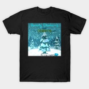 Snowy Dreams and Evergreens T-Shirt